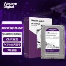 西部数据(WD)紫盘监控硬盘(WD10EJRX)