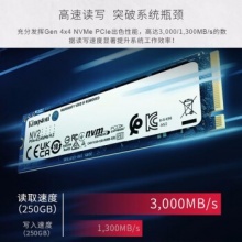 金士顿固态硬盘NV2 250G 