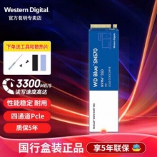 西部数据 SN570固态硬盘2TB（WDS200T3B0C）