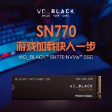 西部数据固态硬盘SN770 500G黑盘