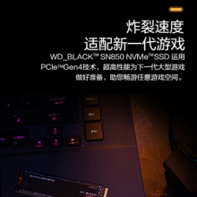 西部数据固态硬盘SN850 500G黑盘