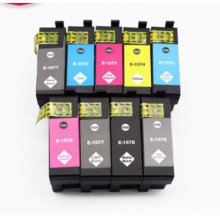 适用爱普生Epson Stylus Photo R3000彩色喷墨打印机墨盒 T1571-T1579