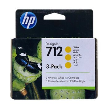 惠普（HP）712墨盒黄色3ED79A