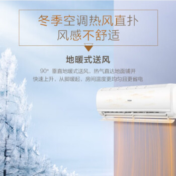 海尔(Haier)空调挂机 1.5匹KFR-35GW/B1KHA81