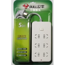 公牛5米插线板